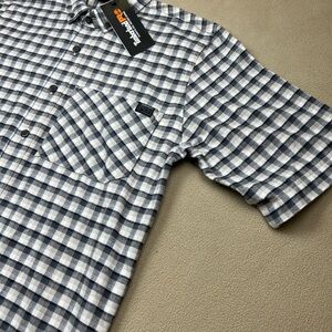 Timberland Pro Paloma Woodfort Short Sleeve Shirt, Button Up. Original Fit, Sz L